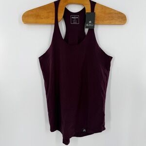 Rawgear Mens Racerback Stringer Tank Top Plum Purple Medium Gym Shirt NWT